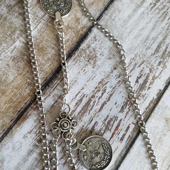 Silver multilayer leg chain - Picture 5 of 5